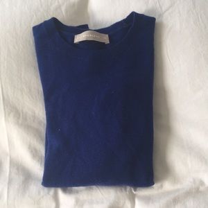 Blue Cashmere Sweater